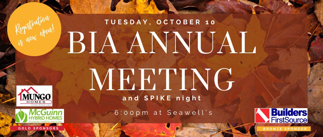 BIA Annual Meeting and SPIKE night. October 10th, 2023