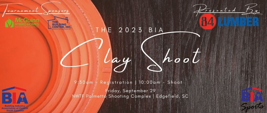 The 2023 BIA Clay Shoot Friday, September 29th